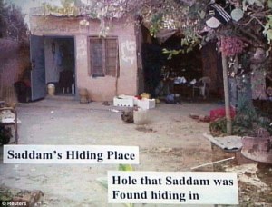 Saddam's hiding place